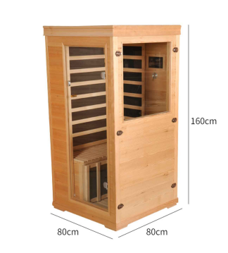 Sauna infrarouge lointain Mini Hemlock pour 1 personne