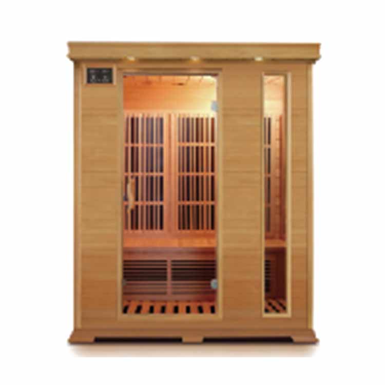 Salle de sauna domestique pour 3 personnes