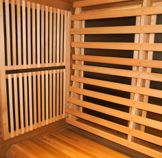 1-2 personnes Structure mi-verre mi-bois type vertical