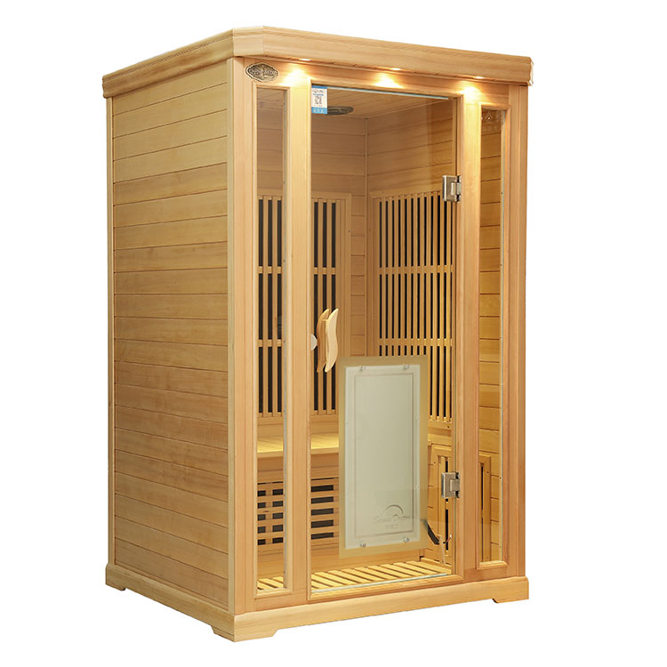 Salle de sauna pour quatre personnes