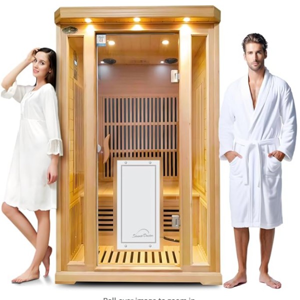 Salle de sauna infrarouge pour 2 personnes