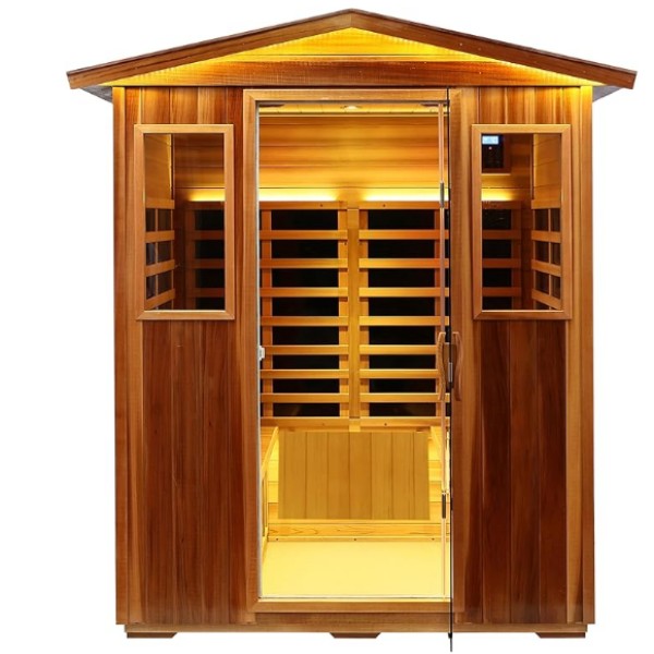 Sauna extérieur pour 4 à 6 personnes