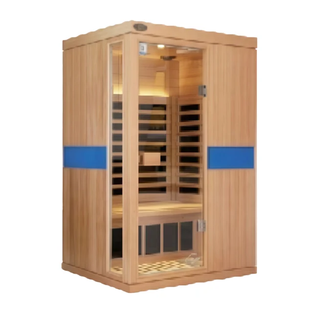 Salle fumante de sueur en bois